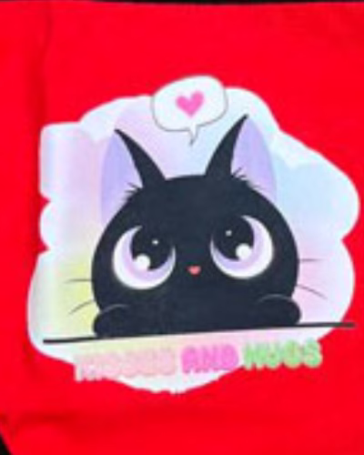 قرمز مشکی گربه سیاه